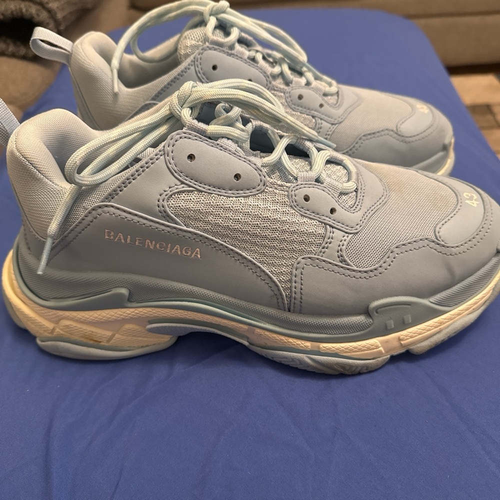 Balenciaga Light Blue Sneakers